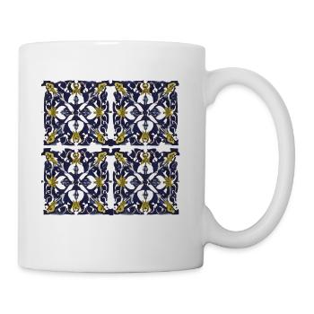 Four piece ornament - Coffee/Tea Mug - white - Right