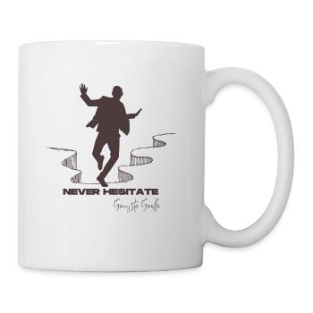 Gangsta Gorilla-Never Hesitate - Coffee/Tea Mug - white - Right