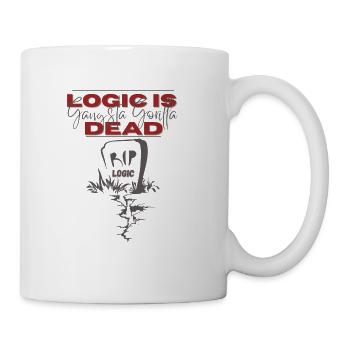 Gangsta Gorilla-Logic is Dead - Coffee/Tea Mug - white - Right
