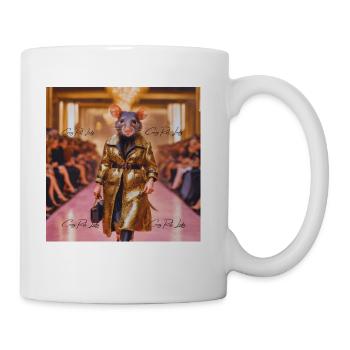 Crazy Rat Lady - Coffee/Tea Mug - white - Right