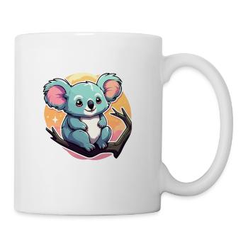 Koala Bear Illustration - Coffee/Tea Mug - white - Right