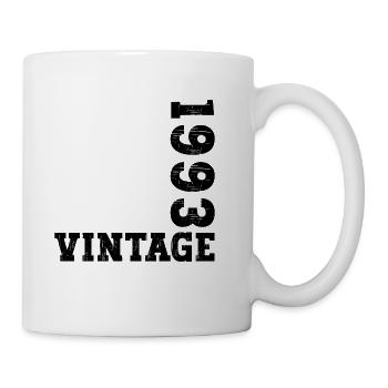 Vintage 1993 - Limited Edition Retro - Coffee/Tea Mug - white - Right
