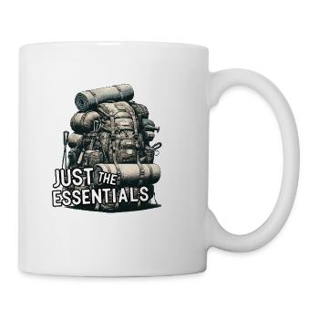 Just the Essentials - Coffee/Tea Mug - white - Right
