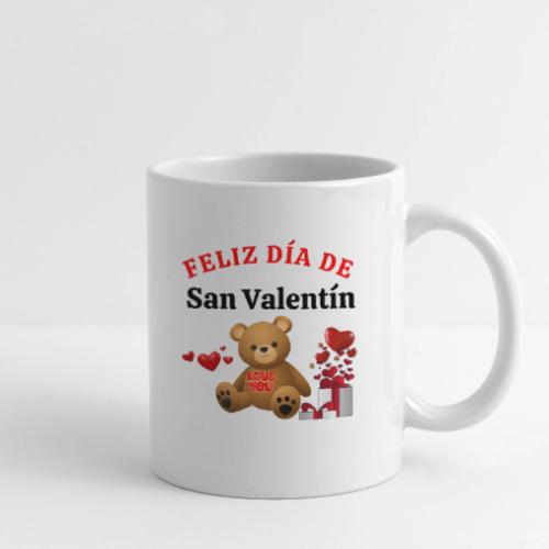 Valentine's Day Celebration Bears Love Hearts. - Coffee/Tea Mug