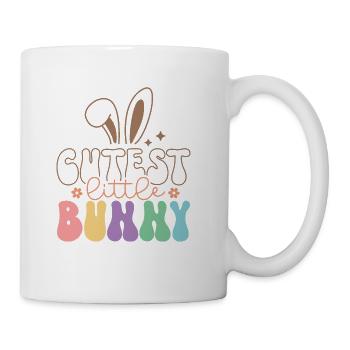 Cutest Little Bunny - Coffee/Tea Mug - white - Right