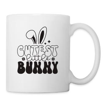 Cutest Little Bunny - Coffee/Tea Mug - white - Right