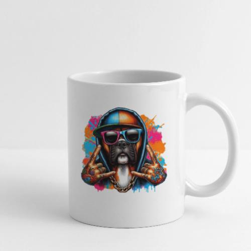Colorful Boxer Splash Art - Coffee/Tea Mug