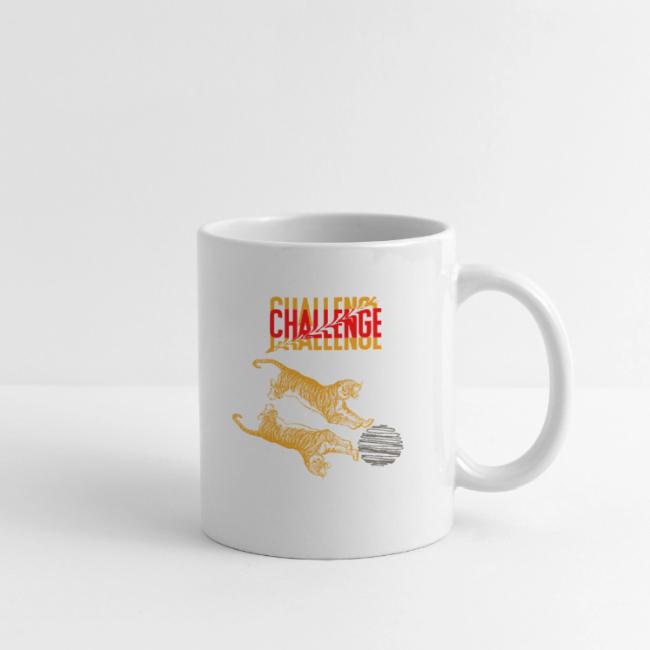 Double tiger fashion, jungle feline animals.