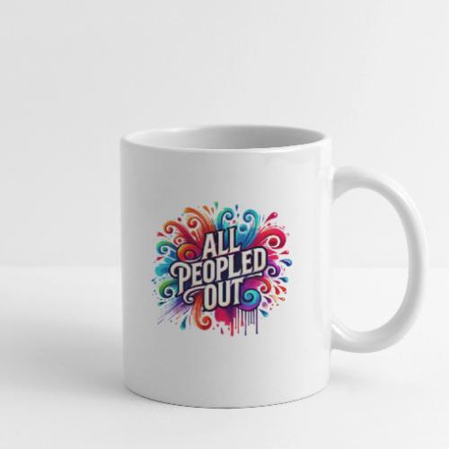 Wellness Collection - All Peopled Out - Coffee/Tea Mug