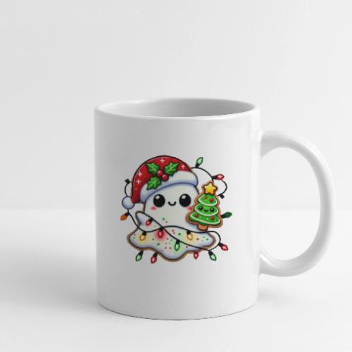 Christmas Collection - Snow Ghost in Santa Hat - Coffee/Tea Mug