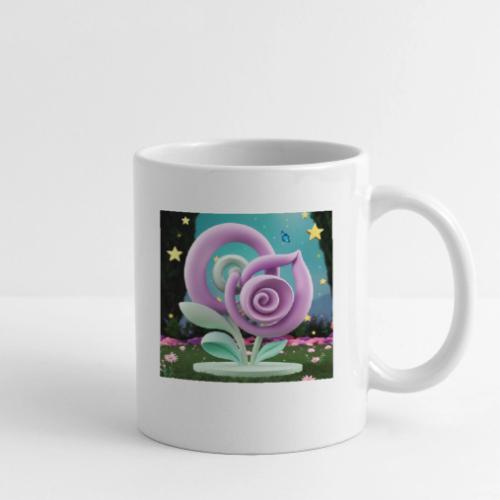 Lila Bloom | Double Floral Eco-Inspired Art - Coffee/Tea Mug