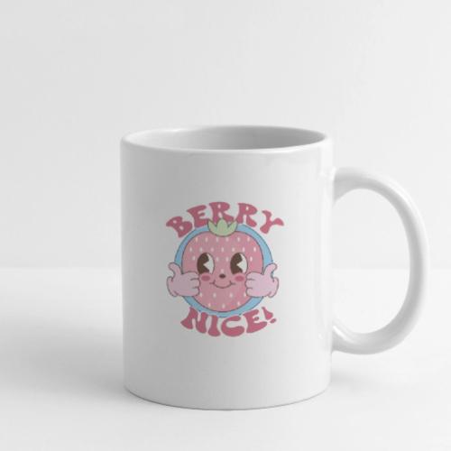 Berry Nice! Cute Strawberry Thumbs Up - Coffee/Tea Mug