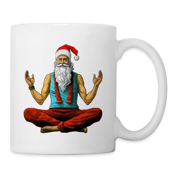 Christmas Yogi - Coffee/Tea Mug - white - Right
