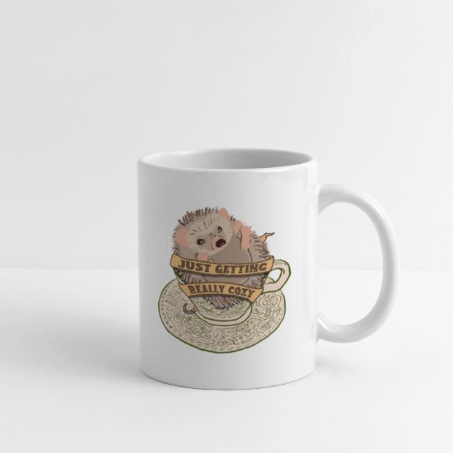 Hedgehog in cup