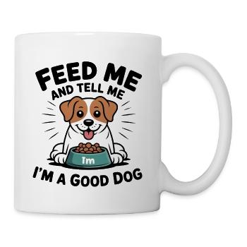 Happy Pup Meal Moment - Coffee/Tea Mug - white - Right