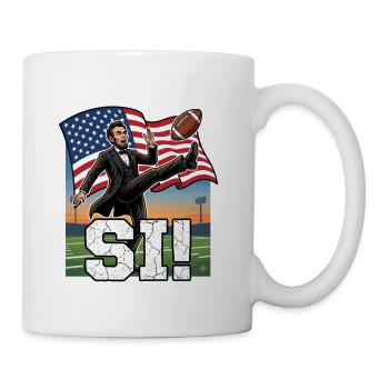 FlagKick Patriot SL - Coffee/Tea Mug - white - Right