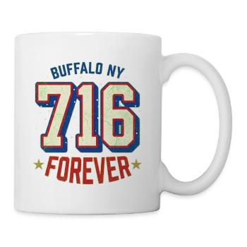 Buffalo 716 Forever Vintage - Coffee/Tea Mug - white - Right