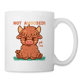 Not aMOOsed  - Coffee/Tea Mug - white - Right