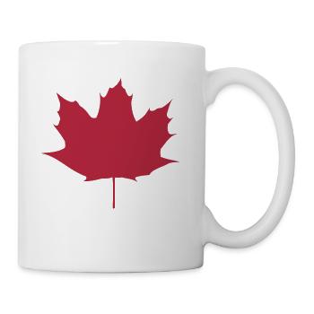 Maple Leaf - Coffee/Tea Mug - white - Right