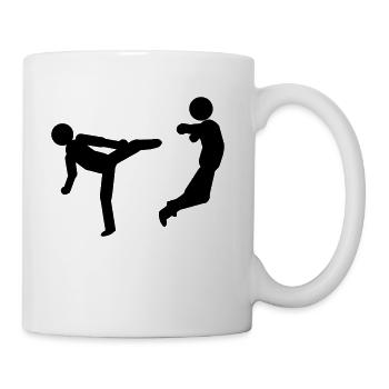 kick - Coffee/Tea Mug - white - Right