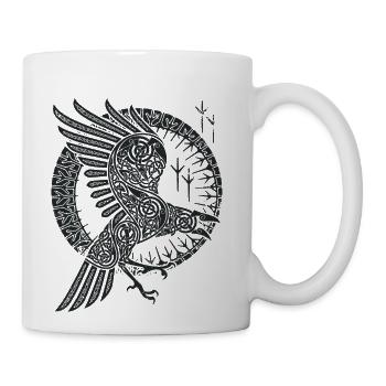 RAGNAR'S RAVEN - Coffee/Tea Mug - white - Right