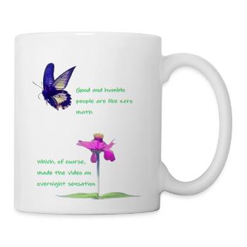 46 - Coffee/Tea Mug - white - Right