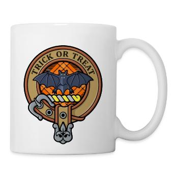 Halloween Crest - Coffee/Tea Mug - white - Right