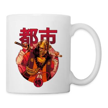 Golden Sutorito Samurai - Coffee/Tea Mug - white - Right