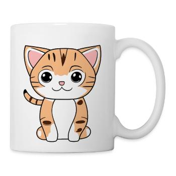 Cuteness Overload: The Inspiring World of Cats - Coffee/Tea Mug - white - Right