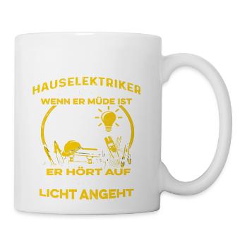 House Electrician - Coffee/Tea Mug - white - Right