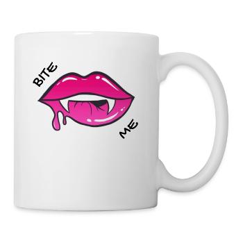 Bite Me - Coffee/Tea Mug - white - Right