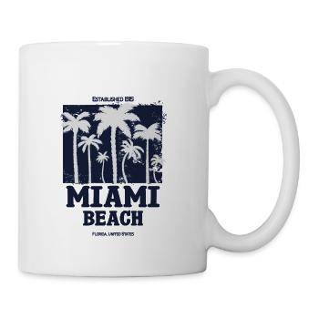 Miami Beach - Coffee/Tea Mug - white - Right