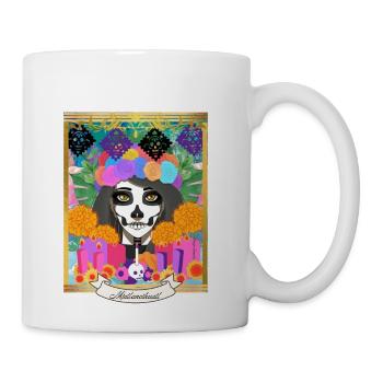 Rainbow Mictlancihuatl - Coffee/Tea Mug - white - Right
