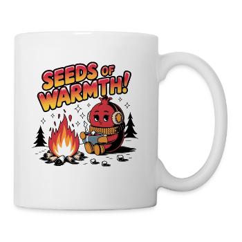 seeds of warmth - Coffee/Tea Mug - white - Right