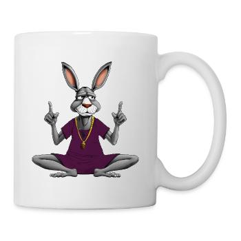 Donkey Yoga / Yogi Donkey - Coffee/Tea Mug - white - Right