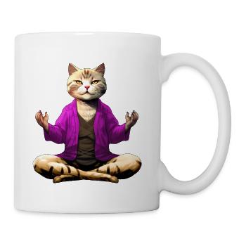 Yogi the Cat - Coffee/Tea Mug - white - Right
