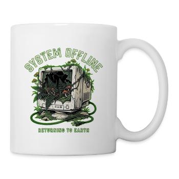 System Offline Returning Earth - Coffee/Tea Mug - white - Right