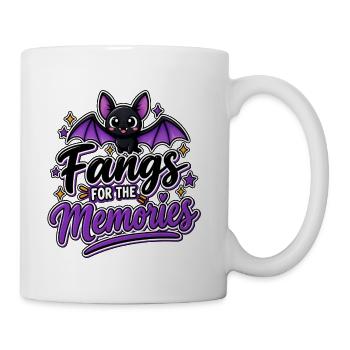 Fangs for the Memories - Coffee/Tea Mug - white - Right