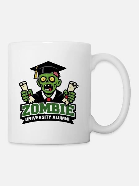 Zombie University Alumni - Coffee/Tea Mug - white