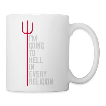 im going to hell - Coffee/Tea Mug - white - Right