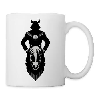 Dark horseman - Coffee/Tea Mug - white - Right