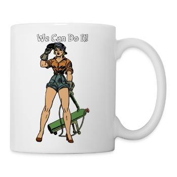 We Can Do It! - Coffee/Tea Mug - white - Right