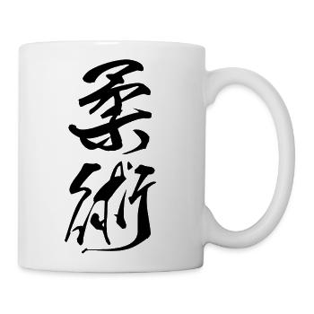 Japanese Martial Arts - Jujutsu - Coffee/Tea Mug - white - Right