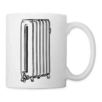 Radiator - Coffee/Tea Mug - white - Right