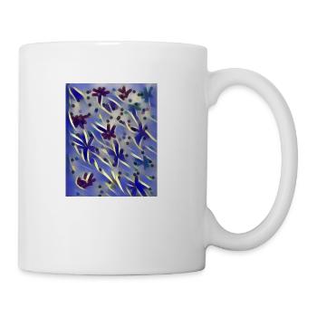 Abstract Stars - Coffee/Tea Mug - white - Right