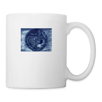 Abstract Art - Coffee/Tea Mug - white - Right