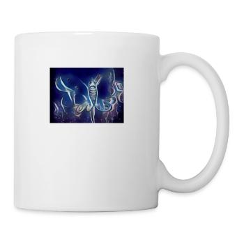 Butterfly Art - Coffee/Tea Mug - white - Right