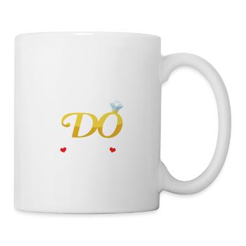 We Still Do 50th Golden Wedding Anniversary Gifts - Coffee/Tea Mug - white - Right