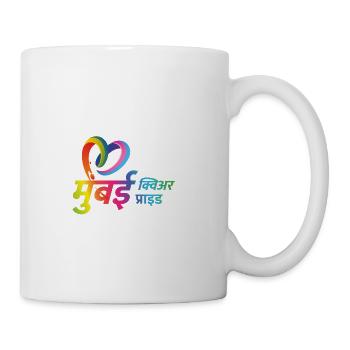 Mumbai Queer Pride - Coffee/Tea Mug - white - Right