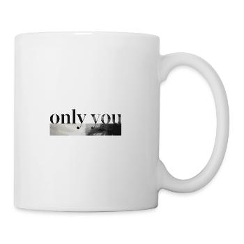 Only You Mono Landscape - Coffee/Tea Mug - white - Right